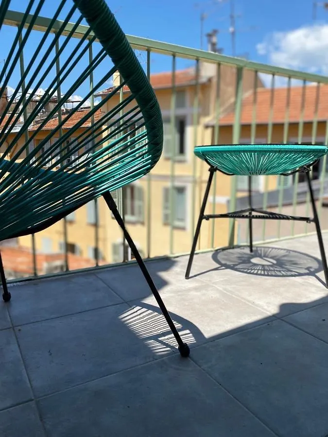 Cozy Apartment With Terrace - Old Town Nice
